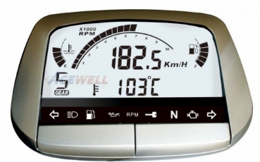 ACEWELL Tachometer ACE-5855 ,silber
